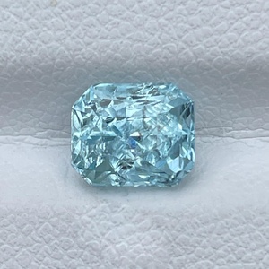 Labradorite naturelle taille radiant sertie de griffes en argent rhodié, pierre précieuse de luxe en vrac pour la fabrication de bijoux, bagues de fiançailles et de mariage - Product Image 4