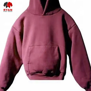 Sweat à capuche pour homme, tissu léger, vêtements décontractés élégants, grandes tailles, couleurs unies - Product Image 3