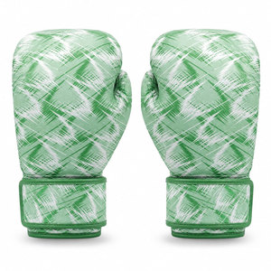 Nouveau modèle dernier cri de gants de boxe blancs et dorés No Boxing No Life, gants d'entraînement professionnels à lacets No Boxing No Life CP-BG-105 - Product Image 4