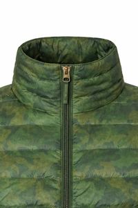 Chaqueta Bomber Casual para Hombre, Otoño, Tres Botones, Blanca, Elegante, Cuello Redondo, Transpirable, Patrón Geométrico, Juvenil - Product Image 3