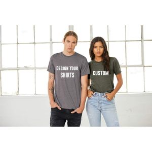 Camisetas de Manga Corta Personalizadas de Algodón Jersey 3001 Unisex, Diseña Tu Propia Camiseta Multicolor para Mujer - Product Image 3