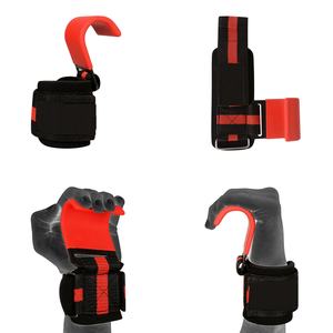 Support de poignet pour musculation professionnel 2025, crochet en acier métallique pour tractions, sangles de barre, poignées en acier réglables pour la salle de sport - Product Image 6