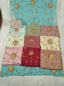 Tenue de luxe, dernière collection, magnifique Garbasaar somalien avec broderies et pierres, tissu en chiffon pour occasions spéciales. - Product Image 6