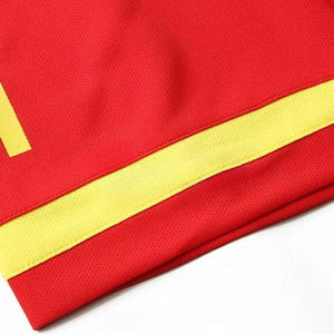 เสื้อฟุตบอลพิมพ์ลายตามสั่ง สีฟ้าอ่อน หลายสี ชุดยูนิฟอร์มขาสั้น โลโก้สั่งทำได้ ระบายอากาศได้ดี น้ำหนักเบา แห้งเร็ว โพลีเอสเตอร์ 100% - Product Image 3