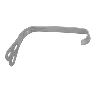 Abaisse-langue Wieder en acier inoxydable de qualité supérieure allemande, Fig. 1, petite taille, autoclavable, rétracteur de cavité ORL, fabriqué au Pakistan - Product Image 2