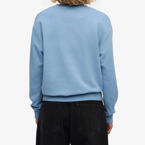 Sweat-shirt ample à col rond pour femme, léger, 100% coton molletonné, style streetwear coréen, hiver - Product Image 2