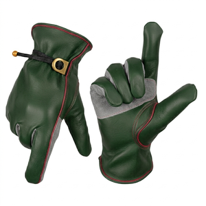 Gants de sécurité en cuir de haute qualité pour mécaniciens et travaux d'assemblage industriel, gants de travail utilitaires en promotion - Product Image 3