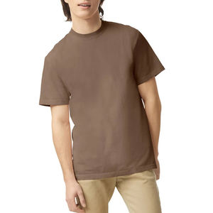 Camisetas de Hombre 100% Algodón, Lisas, con Logotipo Personalizado, Camisetas de Cuello Redondo de Alta Calidad para Hombre - Product Image 6