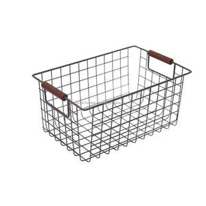 Forme ovale exclusif qualité fruits panier plaqué or vente chaude bonne qualité fil de fer créatif à la main ménage organisateur - Product Image 6
