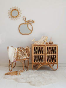 Las últimas cunas para bebés tejidas con ratán natural, camas infantiles con los diseños y patrones más hermosos. - Product Image 2