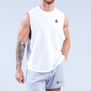 Men's Muscle Fit Racerback Gym Tank Top with Spandex/Cotton Fabric Quick Dry Cartoon Pattern <b>Tie</b> Dye High Street Style - Product Image 6