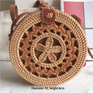 Durable rattan <b>handbag</b> <b>for</b> shopping and lifestyle factory price handmade natural fibers lightweight from Vietnam - Product Image 6