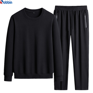 Trajes Deportivos Personalizados de Invierno con Logotipo, Traje Deportivo Unisex de Algodón y Felpa, Transpirable, Grueso, de Gran Tamaño para Hombre - Product Image 1