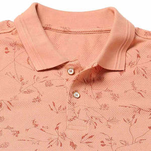 เสื้อเชิ้ตคอรัลแขนยาวทรงโอเนคสำหรับผู้ชาย ทรงปกติ ผ้าทอเนื้อนุ่ม 100% คอตตอน สวมใส่สบาย ระบายอากาศได้ดี แห้งเร็ว มีโลโก้ด้านหน้า - Product Image 4