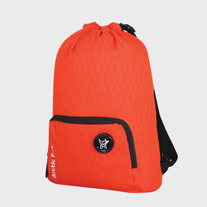 Sac à dos à cordon Arctic Fox pour enfants, durable, imperméable, en polyester, thème plage, 23L, sac de voyage, poignée en corde, cadeau promotionnel - Product Image 2