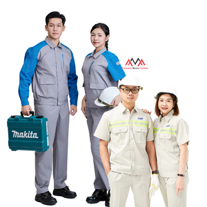 HIGH QUALITY <b>uniform</b> electrical automotive worksuit welder clothing custom workwear factory <b>construction</b> worker - FMF factory - Product Image 1