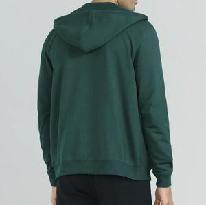 เสื้อฮู้ดซิปผู้ชาย OEM ผ้าถักเนื้อนุ่มแบบวอช  ทรงบ็อกซี่  ผ้าคอตตอนผสม  น้ำหนัก 360 กรัม  รับสกรีนโลโก้ด้วยเทคนิค Sublimation  เป็นมิตรต่อสิ่งแวดล้อม - Product Image 4