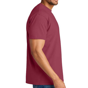Camiseta de Trabajo para Hombre, al por Mayor, Duradera, de Polialgodón, Ligera, Transpirable, Lisa, con Bolsillos - Product Image 5