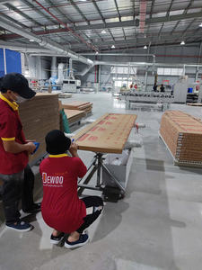 Composites de porte WPC Deewoo de haute qualité Vietnam prix raisonnable moderne divers modèles matériaux composites étanches manuels - Product Image 2