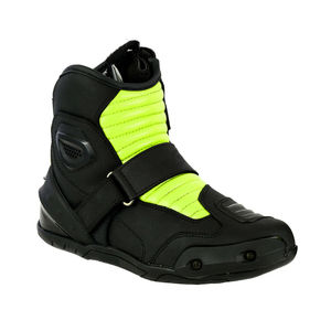High Quality Custom Made <b>Waterproof</b> Windproof Flame-Retardant Comfortable <b>Ankle</b> Motorcycle Racing <b>Boots</b> Leather Seamless Fusing - Product Image 5