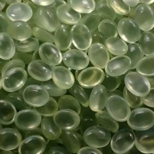 Cabochons ovales lisses en pierre de préhnite naturelle de 2 mm et 3 mm, pierres précieuses véritables pour bijoux, dernière conception Alibaba pour la bijouterie - Product Image 2