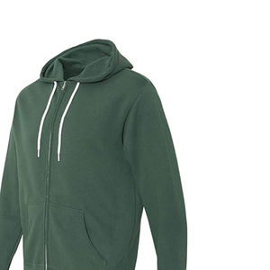 Sweat à capuche zippé pour homme - Haute qualité 100% coton, streetwear avec logo OEM personnalisé, respirant et écologique - Product Image 5