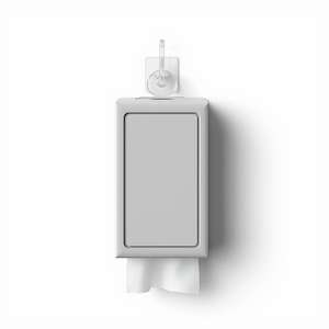 Porte-mouchoirs mural pour la maison, boîte à mouchoirs suspendue, distributeur de papier doux pour salle de bain, cuisine, salon - Product Image 1