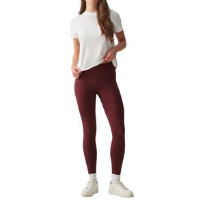 Leggings Deportivos de Alta Calidad para Mujer, al por Mayor, Transpirables, de Secado Rápido, Cintura Elástica, Pantalones de Fitness con Estampado Sólido - Product Image 1