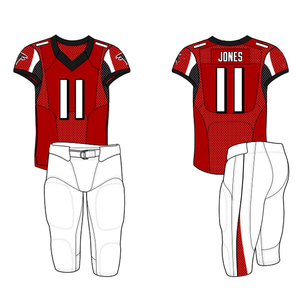Maillot de football américain personnalisé en gros, uniforme d'équipe sublimé - Product Image 3