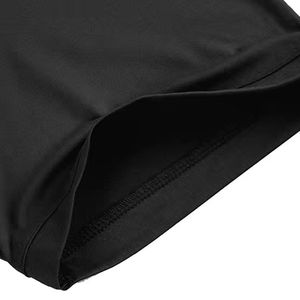 Polo para Hombre en Degradado Negro y Rojo, Manga Corta, Casual, Deportivo, Transpirable, Ligero, de Poliéster, para Golf y Tenis - Product Image 3