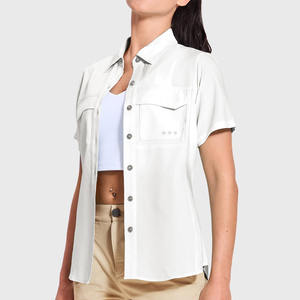 Camisas de pesca para mujer, cómodas, elegantes, agradables al tacto, con un diseño único de algodón y spandex, producto increíble. - Product Image 4