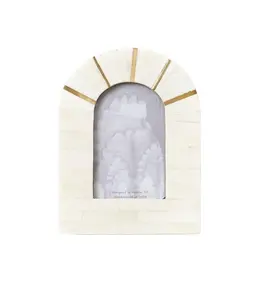 Arched Picture Oval Frame Bone Picture Boho Inlay Photo Frame Home Decor Gift Arch Frame