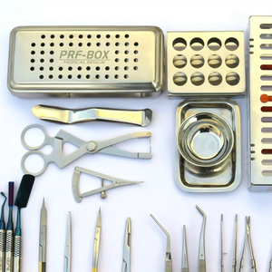 Kit PRF dentaire de qualité supérieure, ensemble de micro-chirurgie orale, porte-aiguille chirurgical, instruments d'implantation, acier inoxydable allemand, certifié CE ISO - Product Image 3