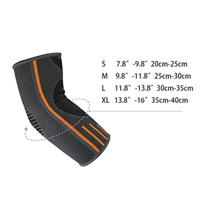 Correas de ajuste cómodo para deportes, ciclismo, patinaje, coderas de alta calidad con protección contra impactos, acolchado transpirable ajustable - Product Image 3