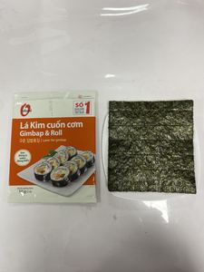 สาหร่ายเกาหลีแผ่นสำหรับคิมบับและซูชิ 10 กรัม – สาหร่ายอบสำหรับม้วนซูชิ 64 แพ็ค/กล่อง ขายส่ง O'food - Product Image 5