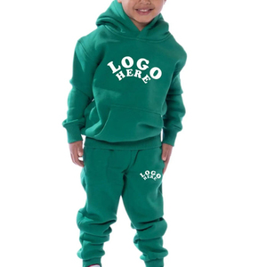 Conjunto de Sudadera con Capucha Azul y Pantalones Deportivos, Traje Deportivo Informal de Color Sólido, Manga Larga, Corte Holgado para Niños, Ropa de Otoño - Product Image 6