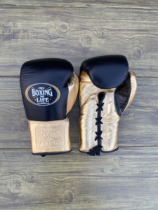 Guantes de Boxeo Estilo NBNL Premium, Hechos a Mano con Cuero Vacuno, con Cordones y Velcro, para Entrenamiento y Sparring, Fábrica OEM - Product Image 6