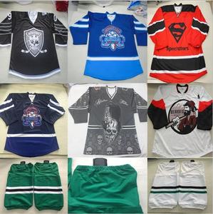 Dernier design Maillot de hockey sur glace pour équipe sportive transfrontalière Vente en gros Polyester Séchage rapide Respirant Adulte Unisexe Anti-bactérien - Product Image 5