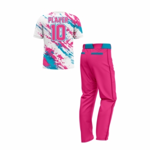ชุดยูนิฟอร์มซอฟต์บอล Fast Pitch Fusion Short Uniform Heat Wave Performance Set Iron Play ระบายอากาศได้ดี แห้งเร็ว - Product Image 2