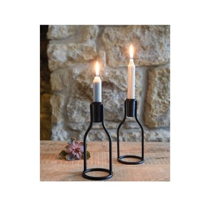 Porte-bougie en fer orné avec cadre de lanterne métallique décoratif pour centres de table, mariages, soirées et rassemblements - Product Image 5