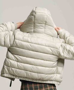 Veste matelassée chaude à fermeture éclair intégrale pour femme, idéale par temps froid – Doudoune courte pour femme, directement de l'usine - Product Image 5