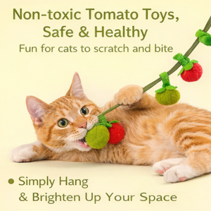 Jouet à la catnip en forme de grappe de tomates cerises - Product Image 4