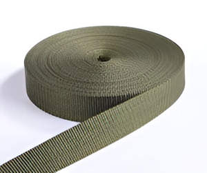 Cinta de Algodón de Primera Calidad con Patrón de Espiga a Rayas y Alta Tenacidad para Accesorios de Ropa y Bolsos - Product Image 1