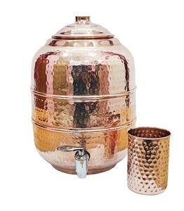 Pure Grade Copper Water Dispenser Skin Friendly Copper Water Dispenser Healthy Item Custom Factory Copper Water Dispenser - Product Image 1