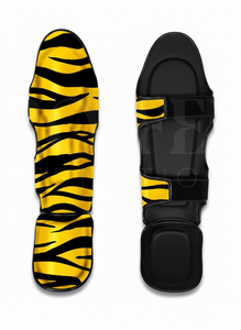 Protège-tibias en cuir PU pour boxe, Muay Thai, Kickboxing, MMA, Karaté – Conception personnalisée – Entraînement et Sparring – Grande Vente - Product Image 5