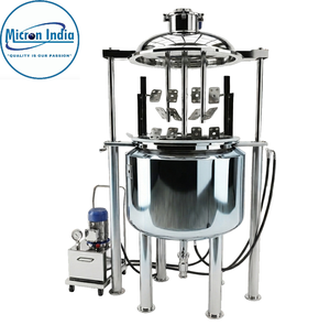 Tanque Mezclador de Acero Inoxidable Totalmente Automático para la Fabricación de Ungüentos, Agitador para Mezclar Crema Cosmética, Equipo de Sistema de Mezcla Uniforme - Product Image 1