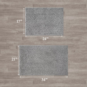 Customised Custom Stripe <b>Bath</b> Mat Door Mat Non Slip Soft Microfiber Absorbent Bathroom Rug Machine Wash Quick Dry Gradient <b>Bath</b> - Product Image 3