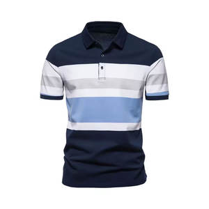 Polo de golf classique au style décontracté, coupe confortable, manches courtes, respirant - Product Image 1