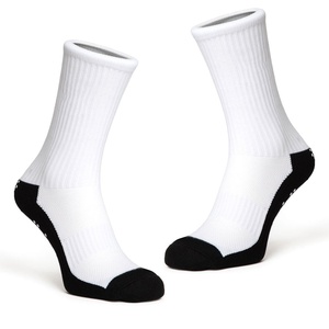 Wholesale Custom Made Crew <b>Socks</b> Men 100% Cotton Anti-Slip Quick Dry Breathable Support Football Soccer <b>Training</b> Sports Logo - Product Image 1