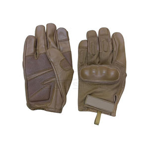 Guantes Tácticos de Dedo Completo, de Piel de Cabra, con Kevlar DuPont, Resistentes a Cortes, Equipo de Protección, Guantes Tácticos al por Mayor de Fábrica OEM - Product Image 1
